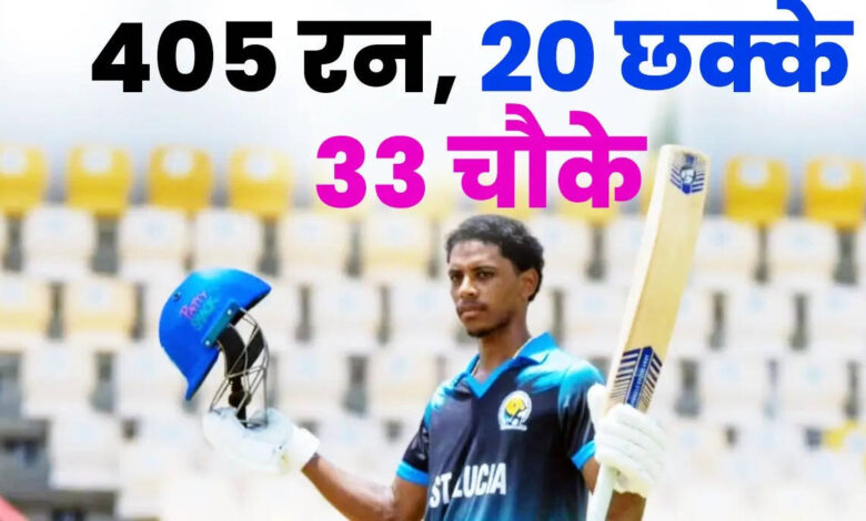 CPL 2025 में, 21 -year -old Akim Augustay ने सबसे तेजी से आधा -आधा स्कोर किया -टाइम्स अब नवभारत