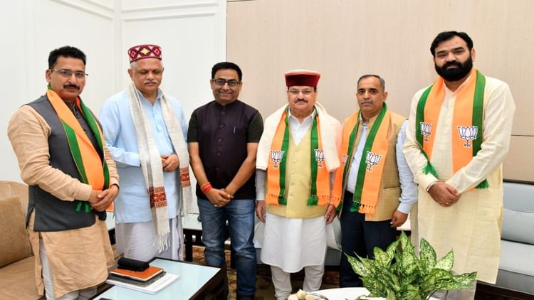 State Officials Met Bjp President Jp Nadda, Organizational Issues Were Discussed' - Amar Ujala Hindi News Live