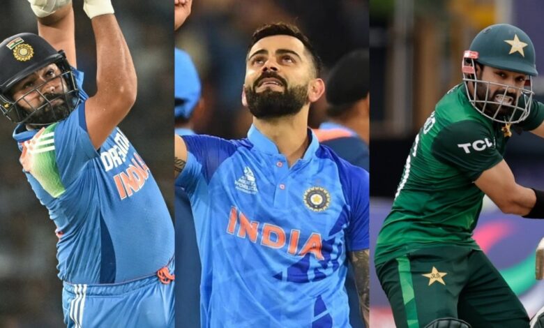 एशिया कप टी20 फॉर्मेट में रोहित, विराट और रिजवान टॉप रन स्कोरर की लिस्ट में हैं. (Photo: ITG)