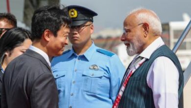 अमेरिका से तनाव के बीच जापान पहुंचे प्रधानमंत्री नरेंद्र मोदी