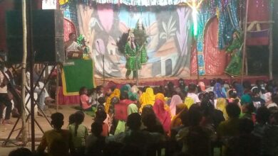 बेला सिद्धेश्वर महाकल मंदिर में रासलेला | महाकल मंदिर में रसलिला बेला बस्ती में: मथुरा के कलाकार मोहा मान से पोटना वध - बेला (बिधुना) समाचार