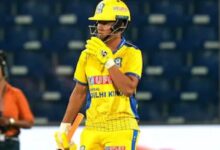 Aaryavir Sehwag चैनल फादर्स VIRENDER SEHWAG FLAIR के साथ सीमा ब्लिट्ज के साथ T20 लीग में पता है